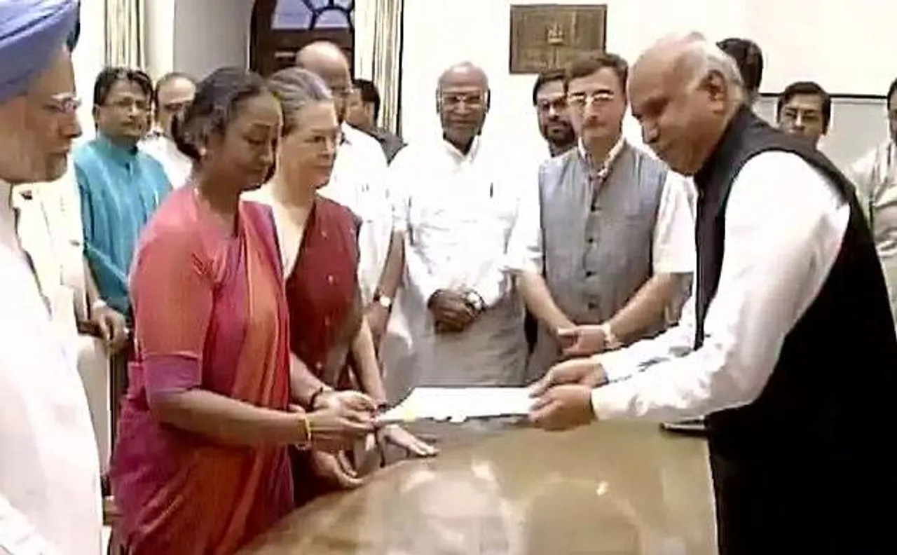 Presidential poll 2017: Meira Kumar files her nomination in presence of Sonia Gandhi, other Opposition leaders