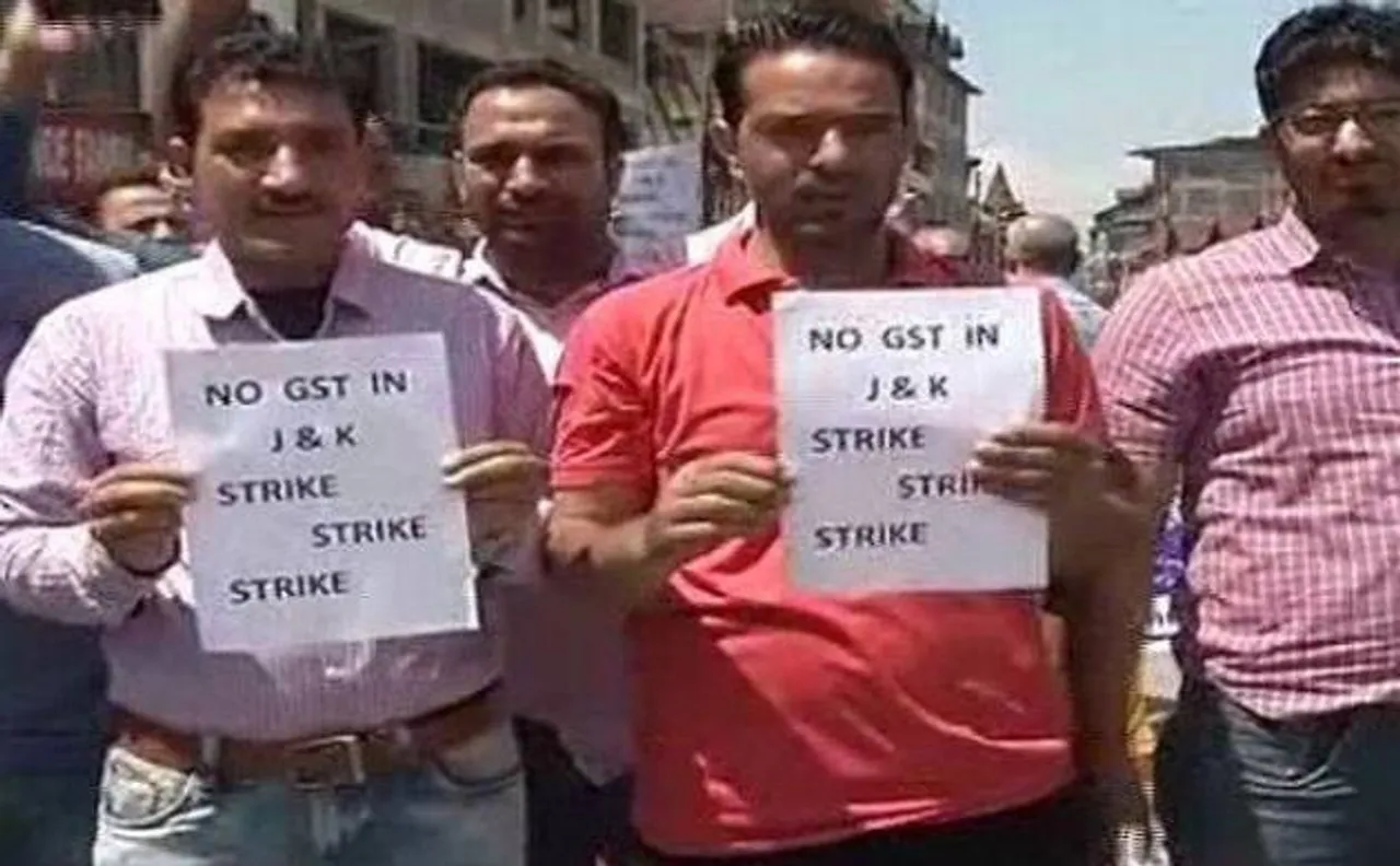 J&K traders strike against GST; Chidambaram says  tax reform will impact inflation