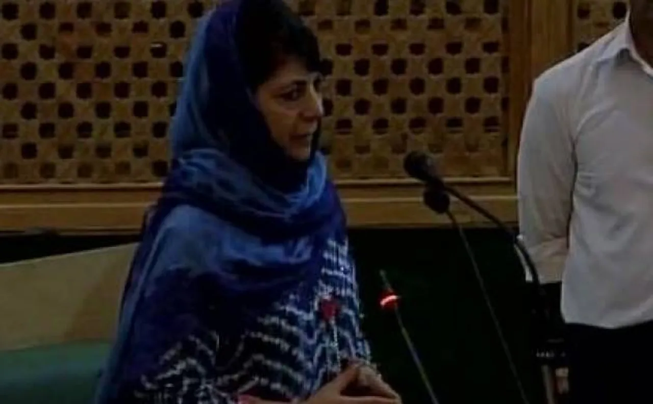 J&K CM Mehbooba Mufti apologises for minister Imran Ansariâ€™s 'lynching remark'