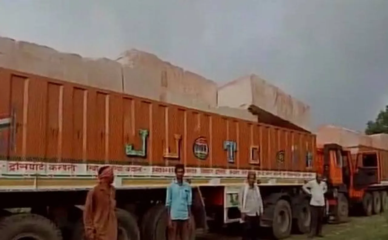 Vishwa Hindu Parishad brings stones again for construction of Ram Temple in Ayodhya