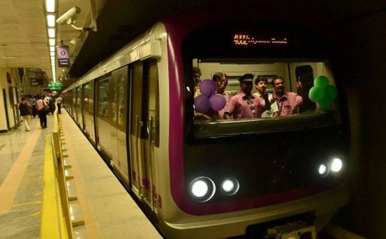 Bengaluru metro services resume after negotiations between workers, police