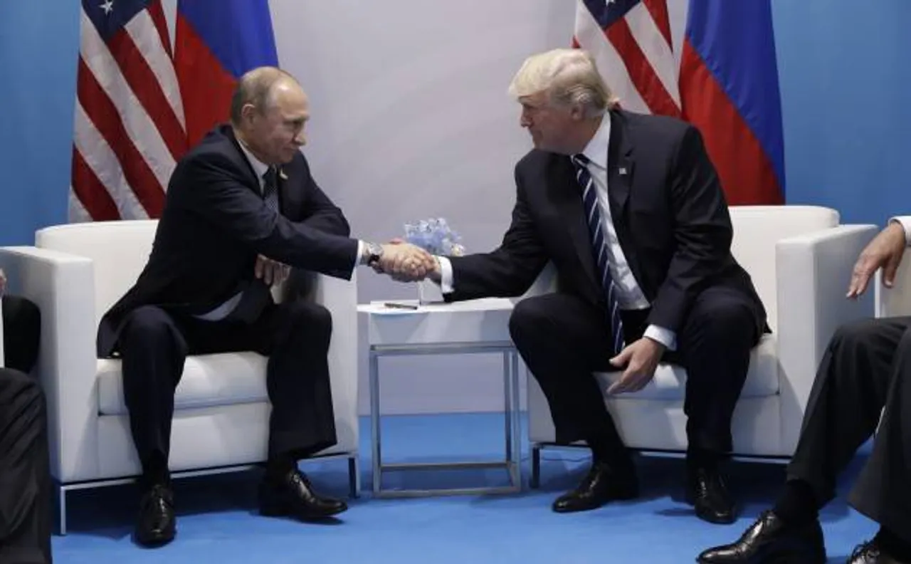 G20 Summit: Trump encounters Putin in Hamburg amid investigations into Russiaâ€™s interference in Trumpâ€™s campaign