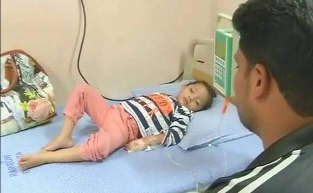 Hyderabad: Blood instead of tears comes out when 3-year-old girl cries; father seeks help from CM, PM