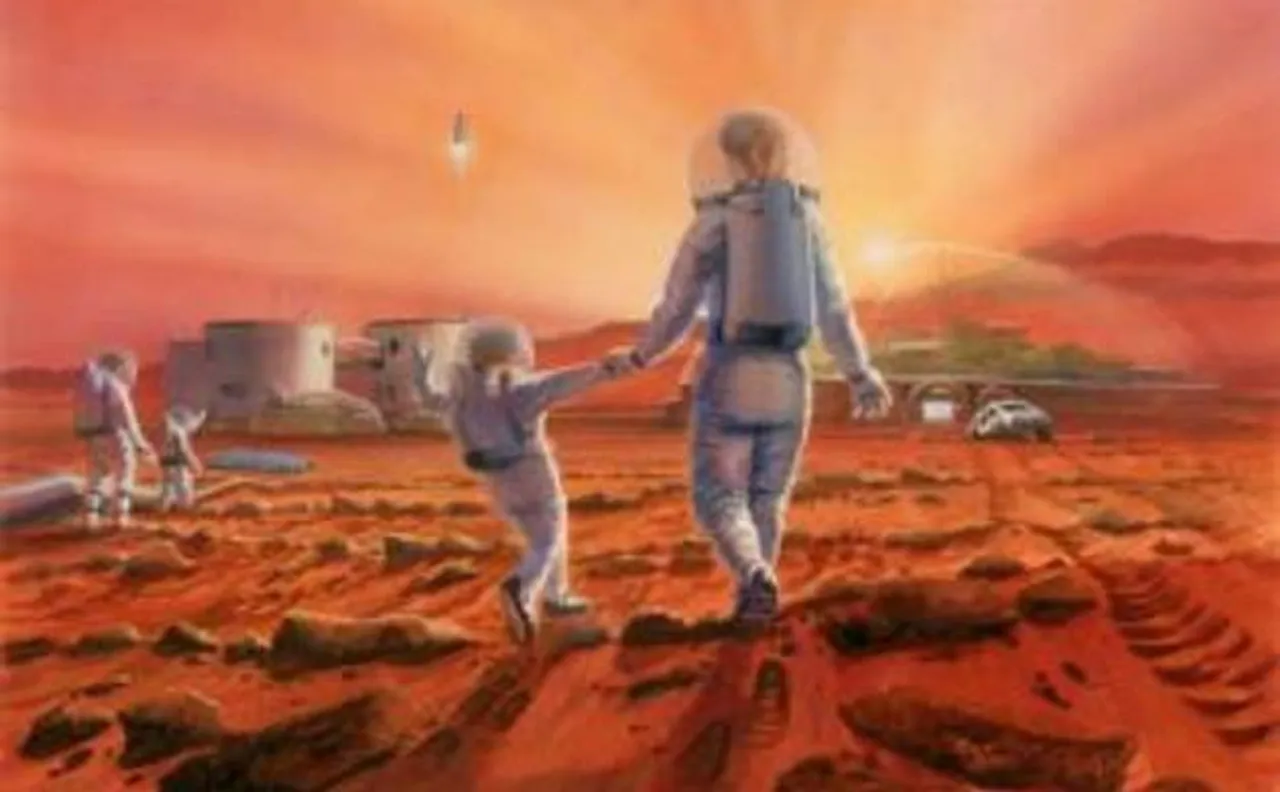 Mars Art Contest 2017: 4 Delhi students' vision of humanity's future on red planet earns them top prize