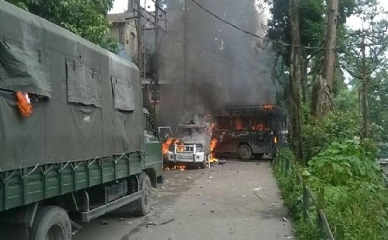 Darjeeling unrest: Gorkha Janmukti Morcha supporters take out protest march from Raj Ghat to Jantar Mantar for Gorkhaland