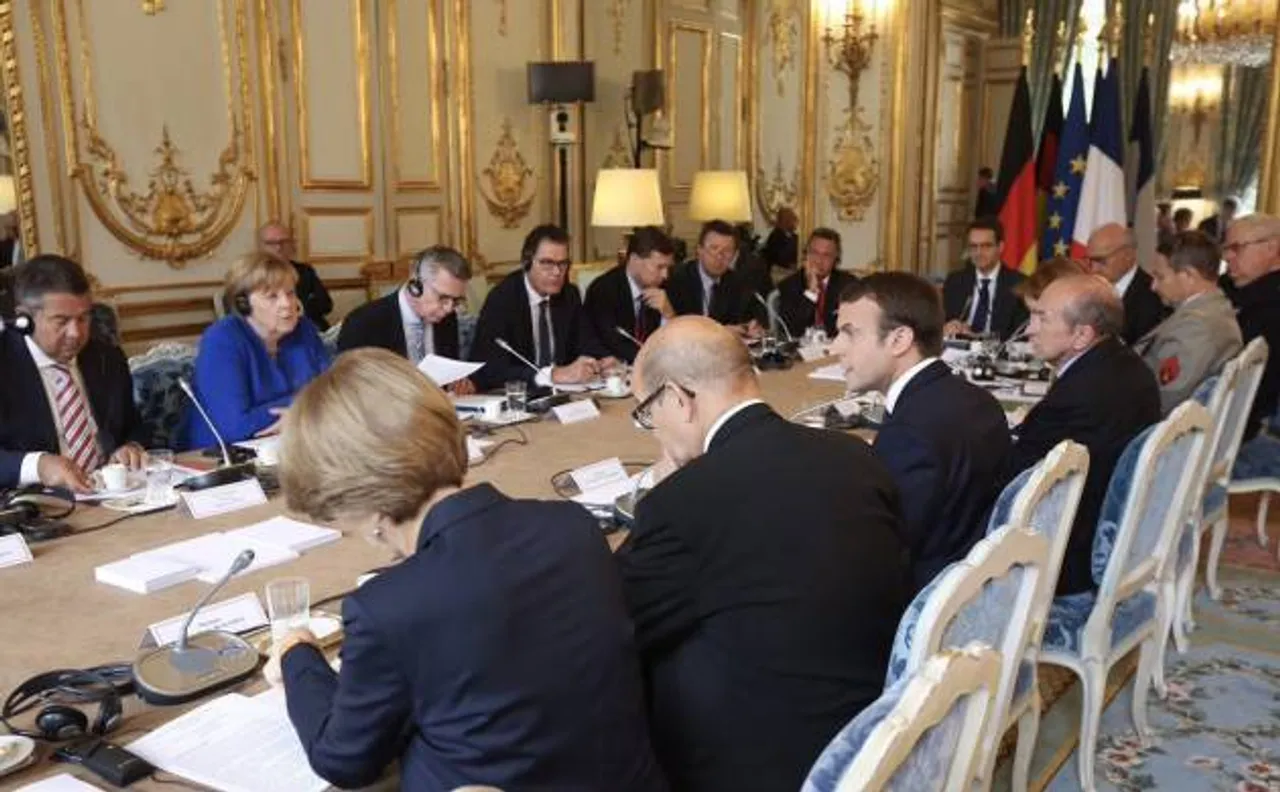 Merkel, Macron enter alliance to build fighter jets, Eurodrones and EU's own navigation system 