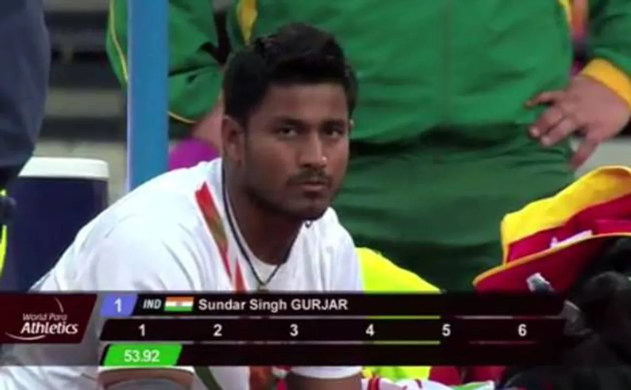 Unlucky at Rio Paralympics Rajasthan's Sundar Gurjar strikes gold in London; a profile in perseverance