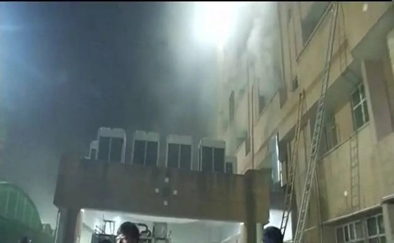 Lucknow: Fire breaks out at King Georgeâ€™s Medical University trauma centre, patients evacuated safely