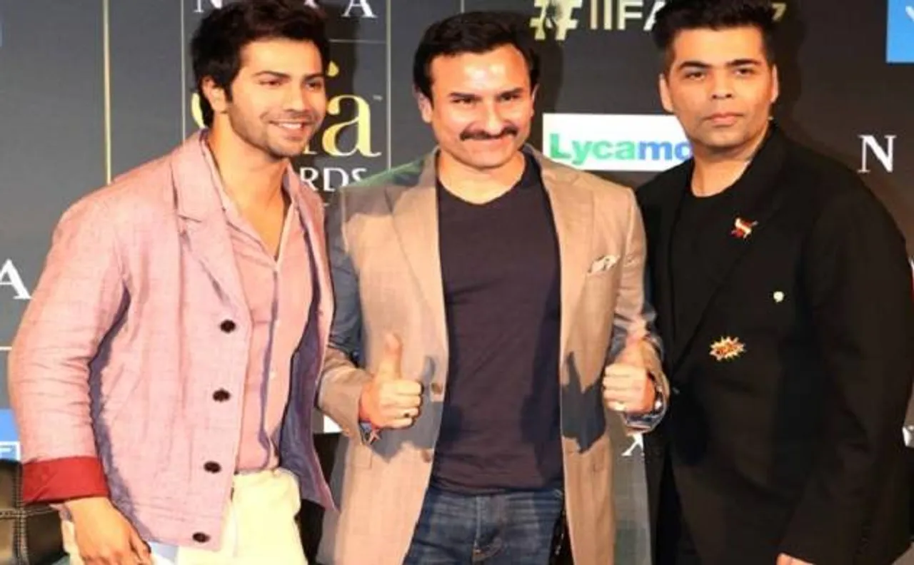 IIFA 2017: Karan johar, Saif Ali Khan takes dig at Kanganaâ€™s 'nepotism' accusations 