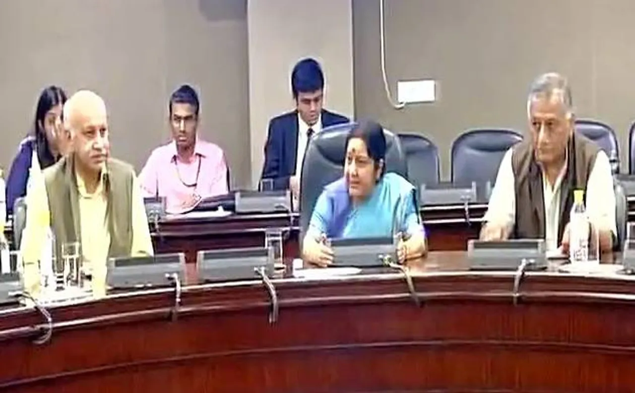 39 Indians missing in Iraq are probably in Badush jail: Sushma Swaraj