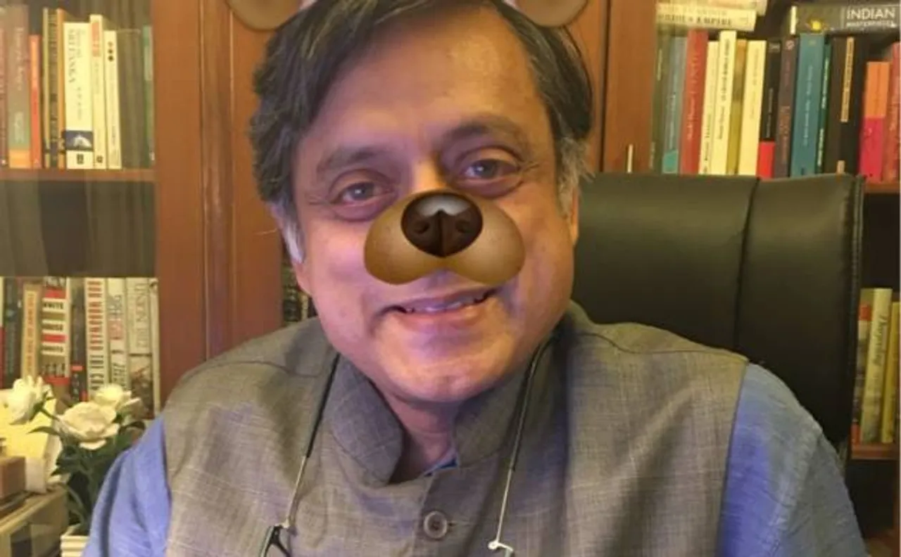 #Dogfilter: Shashi Tharoor starts campaign to protest against FIR on AIBâ€™s Modi tweet 