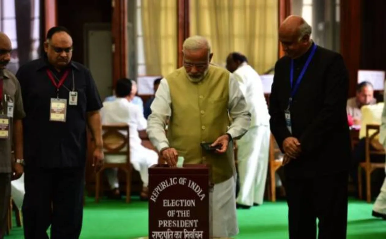 Live | Presidential election 2017: Voting underway across India; PM Narendra Modi casts his vote