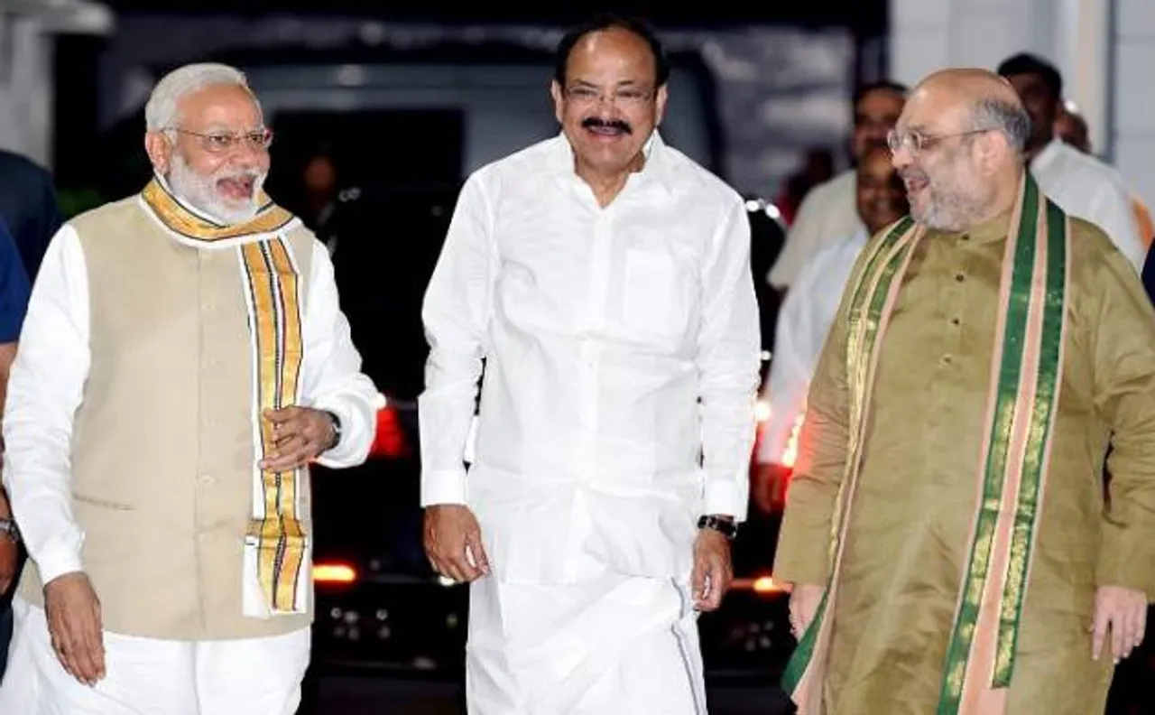 BJP's Venkaiah Naidu is NDA's vice presidential nominee, to file nomination on Tuesday