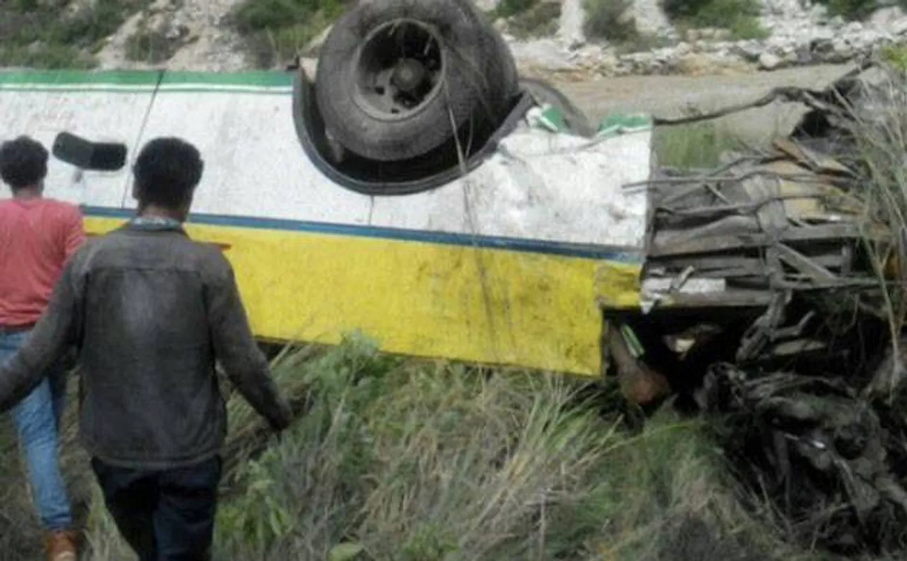 Himachal Pradesh: Bus falls into gorge in Shimlaâ€™s Rampur; 28 dead, 9 injured