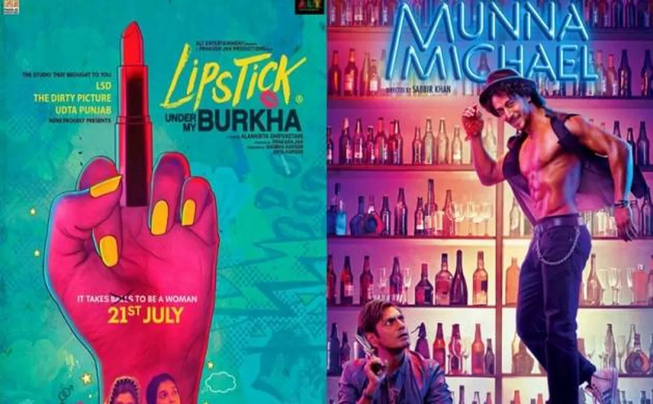 'Lipstick Under My Burkha' witnesses weekend growth at box office, 'Munna Michael' fails to fulfill hopes