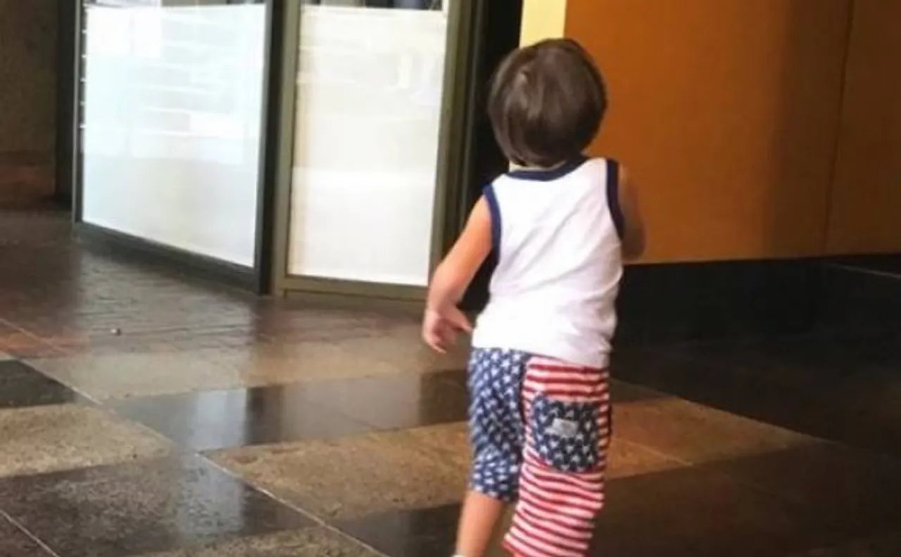 Shah Rukh Khan says â€˜Run to Youâ€™ to his 4-year old son AbRam