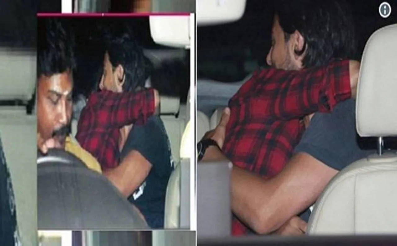 Shruti Haasan gives tight hug to her alleged British boyfriend Michael