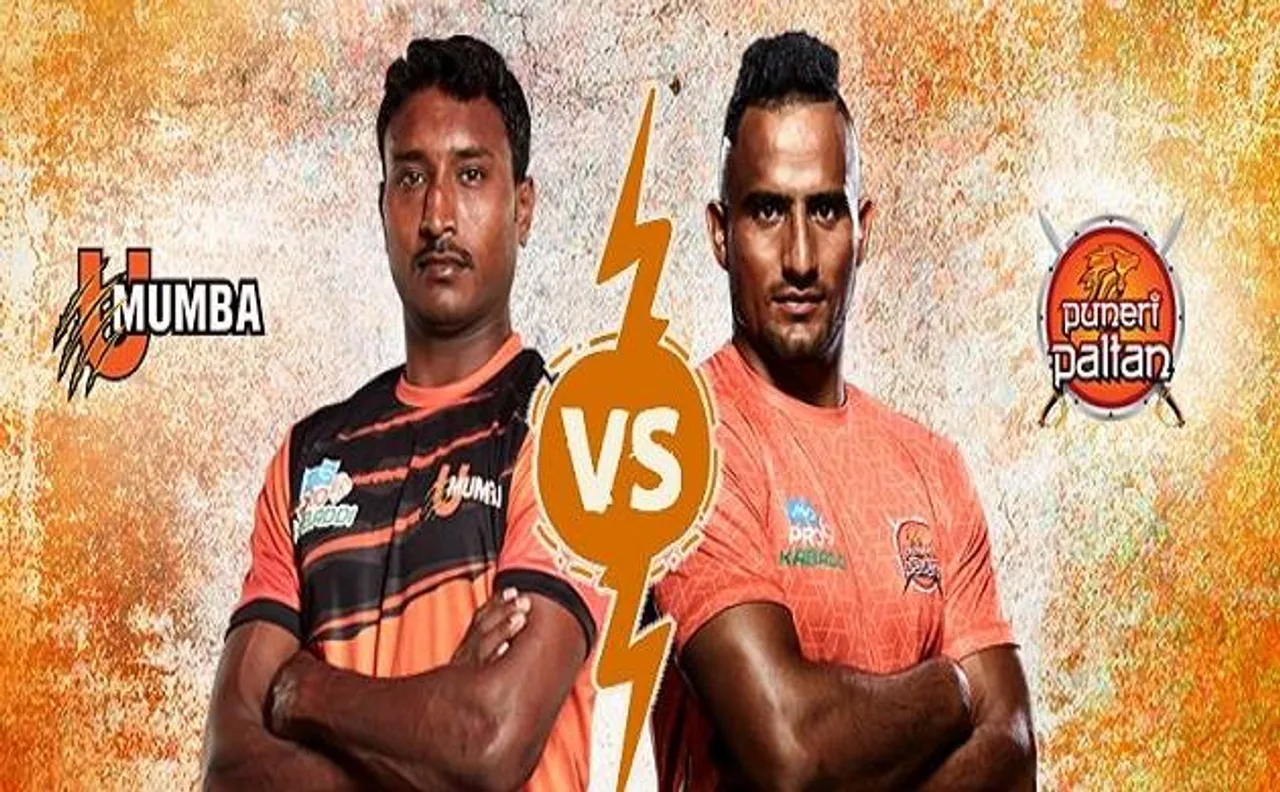Pro Kabaddi League 2017, Mum vs Pun:  Puneri Paltan overpower U Mumba by 32-21