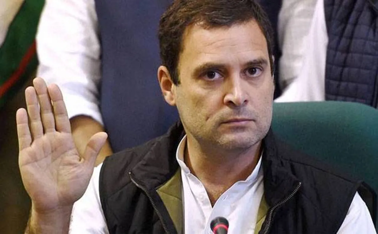 BJP leaders lie with such intensity that it appears true, says Rahul in Chhattisgarh