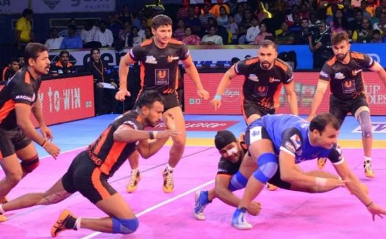 Pro Kabaddi League 2017: U Mumba beats Haryana Steelers, Bengaluru Bulls outshines Telugu Titans 