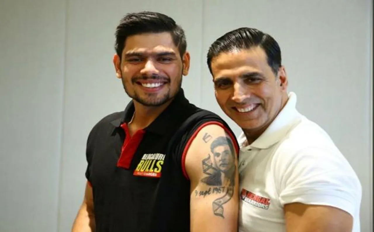 Akshay Kumar gives Surprise visit to Kabaddi player Rohit Kumar