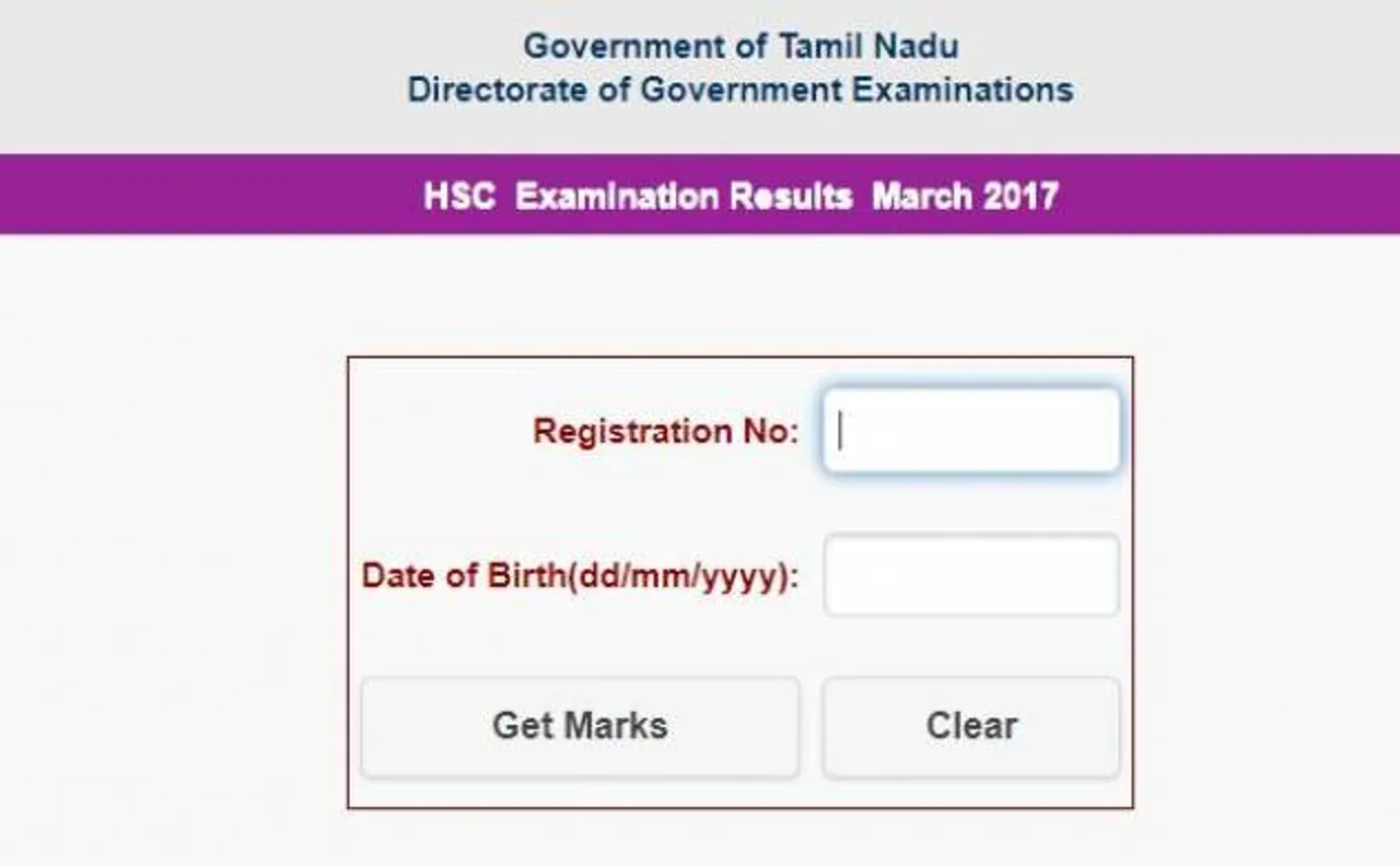 Tamil Nadu HSC class 12th re-exam results 2017 announced by Tamil Nadu Directorate of Examinations; check here