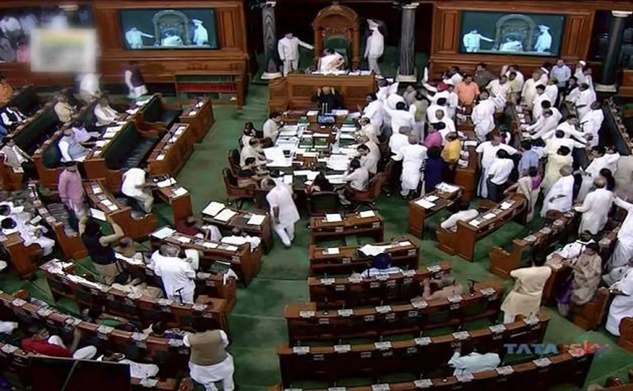 TMC MPs create ruckus in Lok Sabha after BJP MP Kirit Somaiyaâ€™s allegation