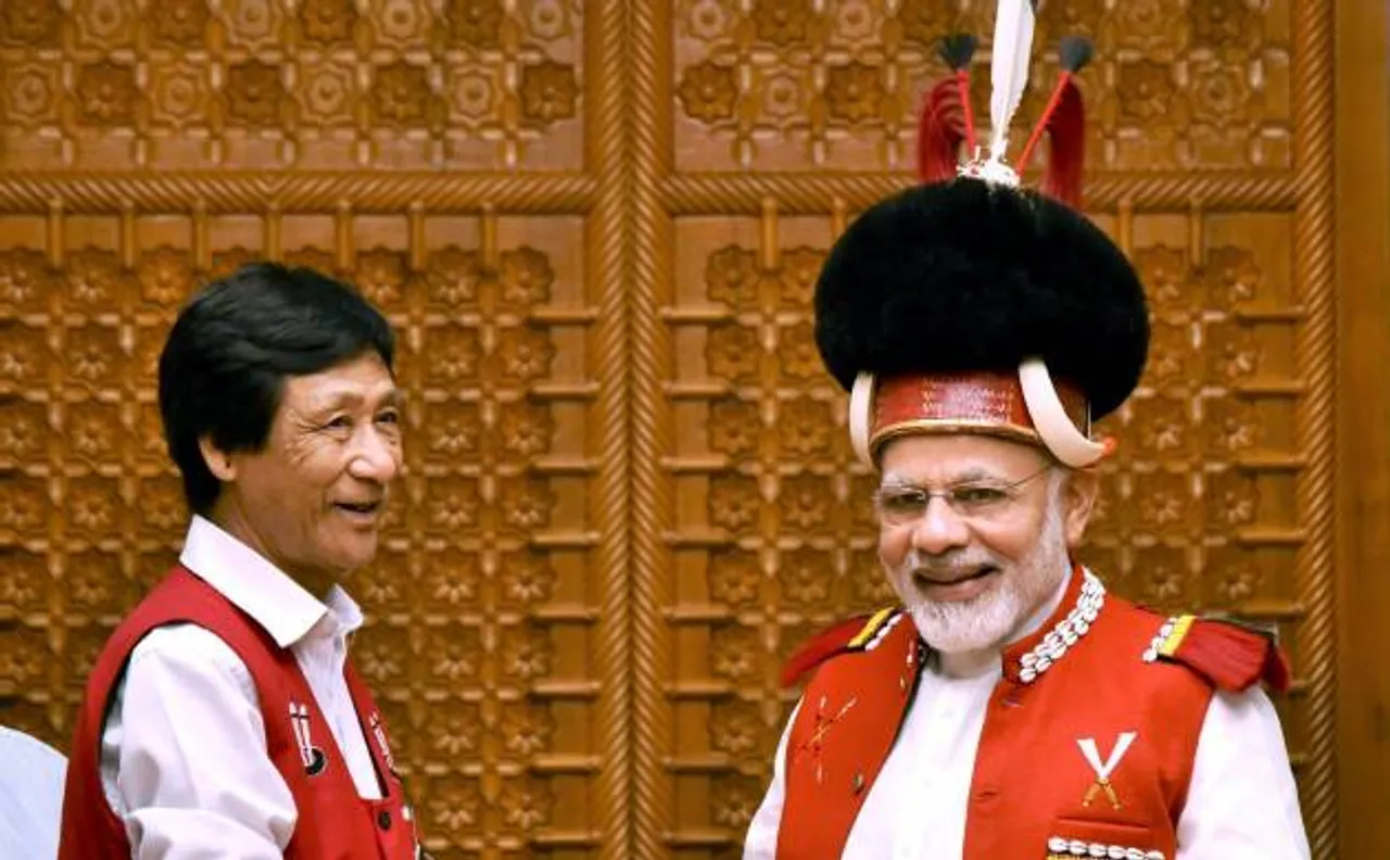 Naga village chiefs meet PM Modi, support peace process