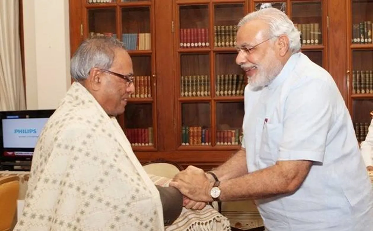 Pranab Mukherjee shares PM Modiâ€™s â€˜heart touchingâ€™ letter on his last day as President
