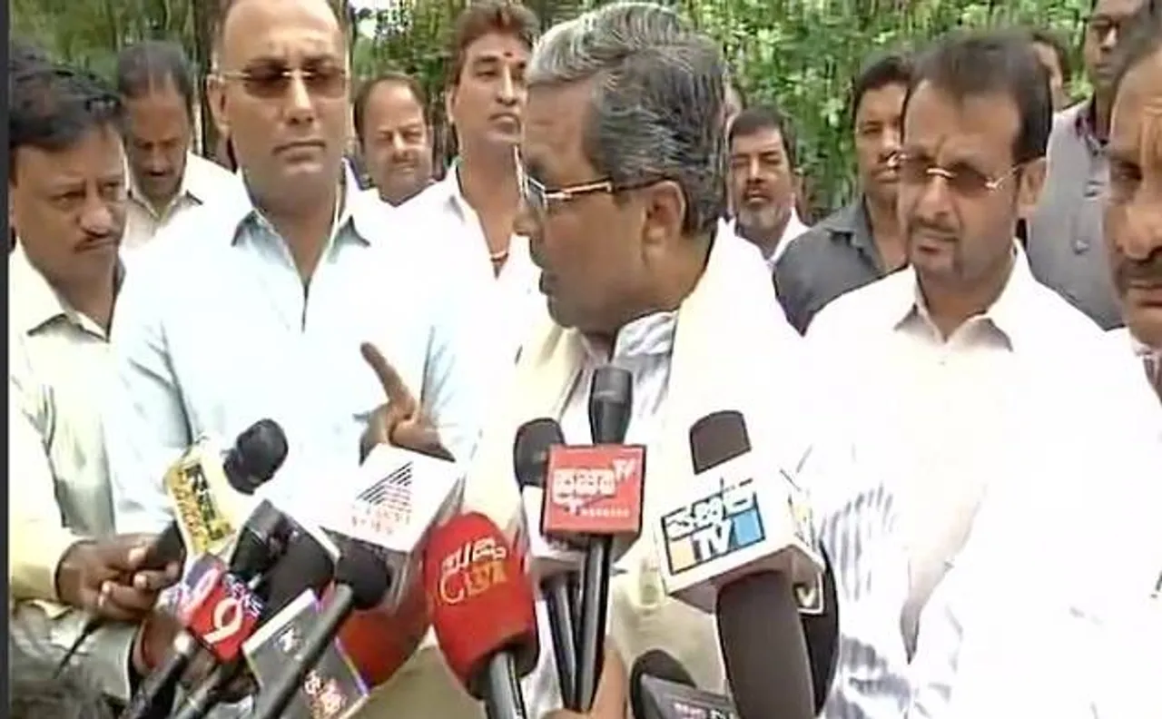 Karnataka CM Siddaramaiah terms I-T raids politically motivated; Happy MLAs to return Gujarat soon