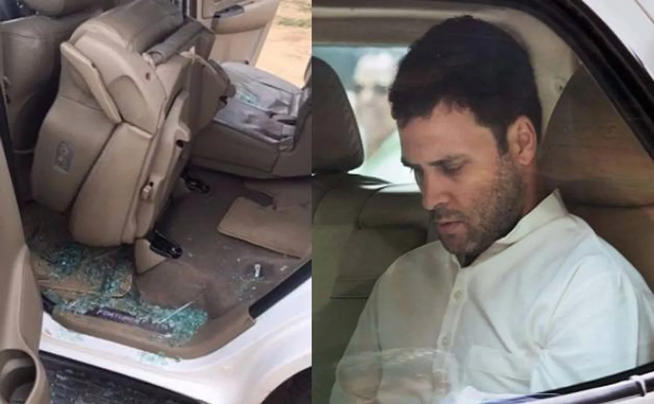 Rahul Gandhi alleges BJP-RSS people attacked his car, says this is PM Modiâ€™s way of politics