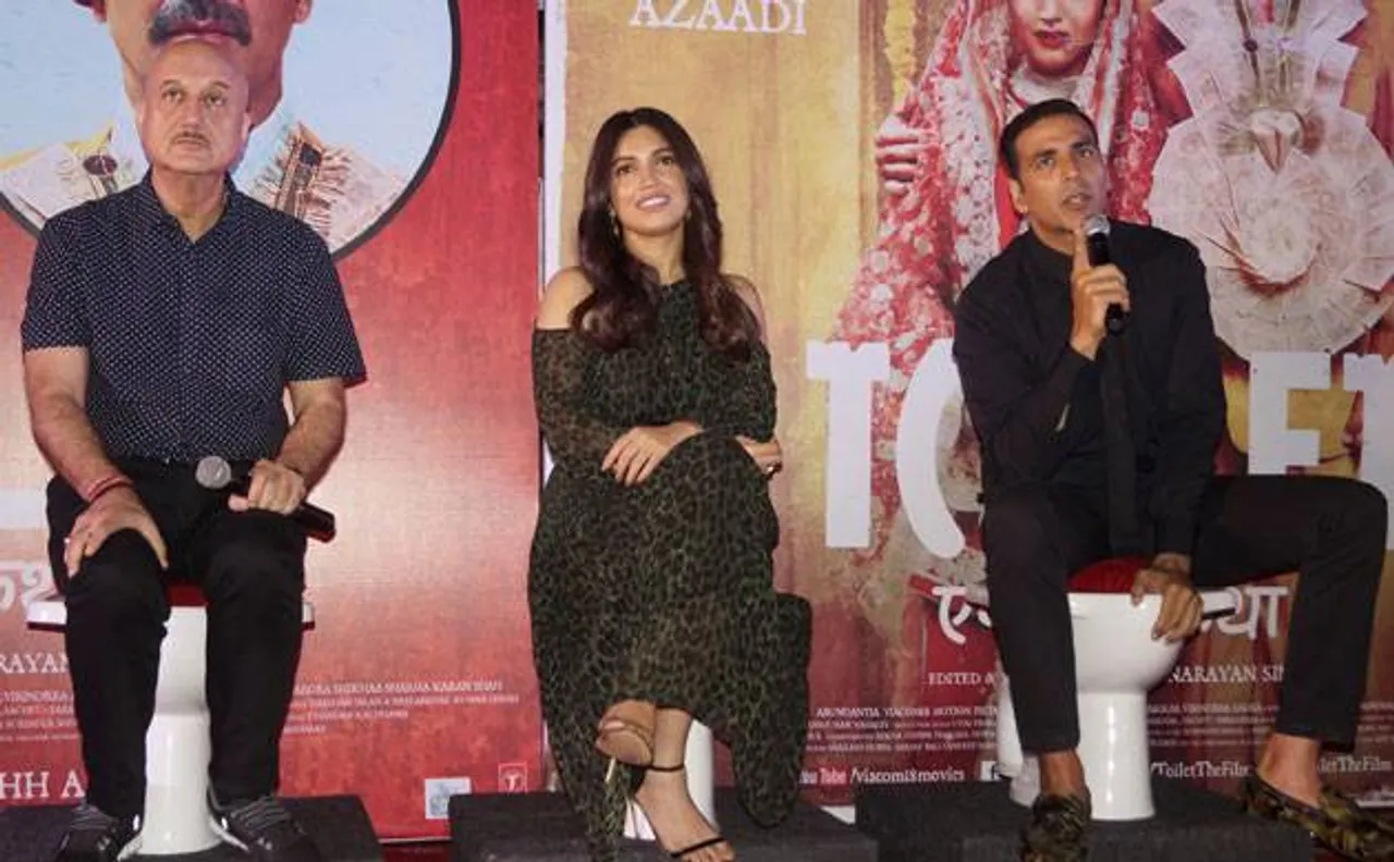 'Toilet: Ek Prem Katha': Akshay Kumar, Bhumi, Anupam Kher get candid about this unusual love story