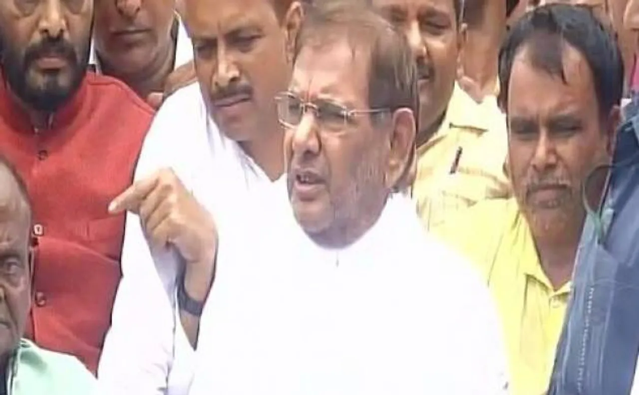JD(U) leader Sharad Yadav takes jibe at Nitish Kumar, says he has betrayed 11 crore people