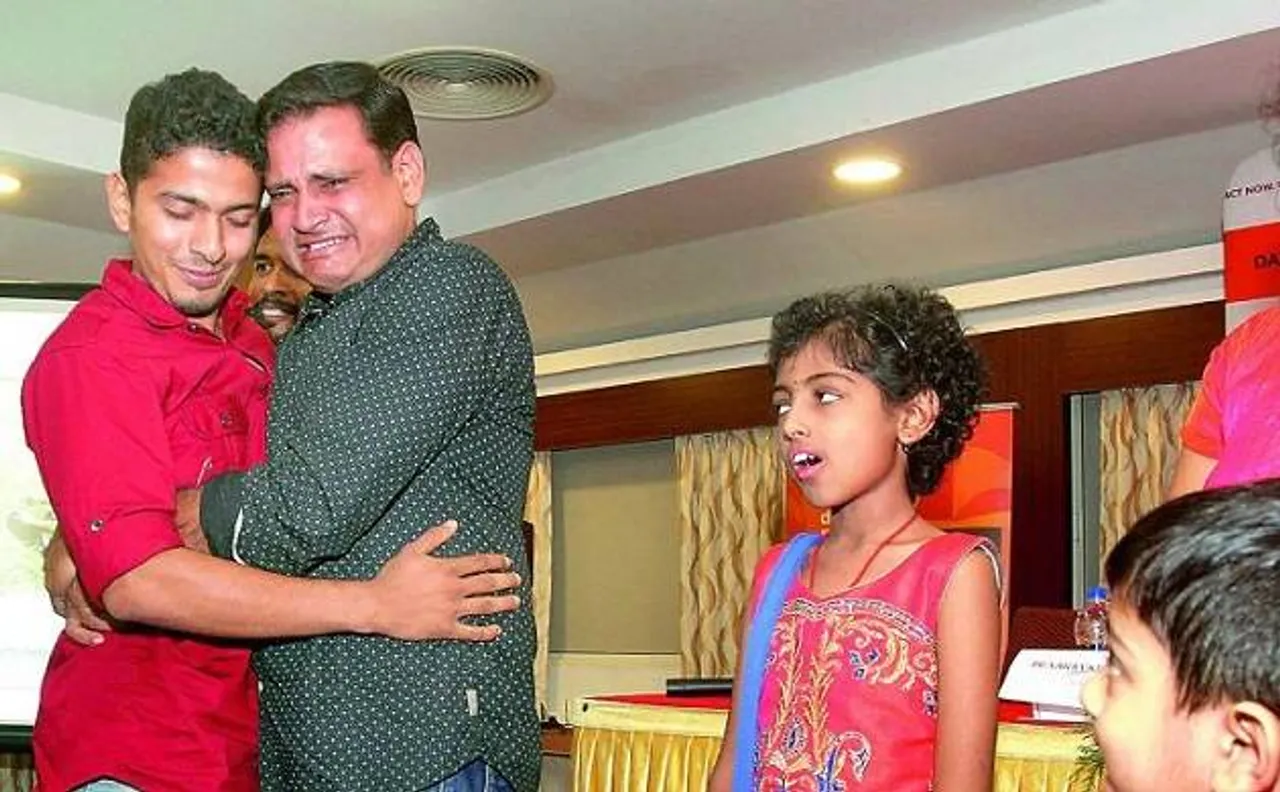 Thalassaemia survivor from Hyderabad meets her stem cell donor