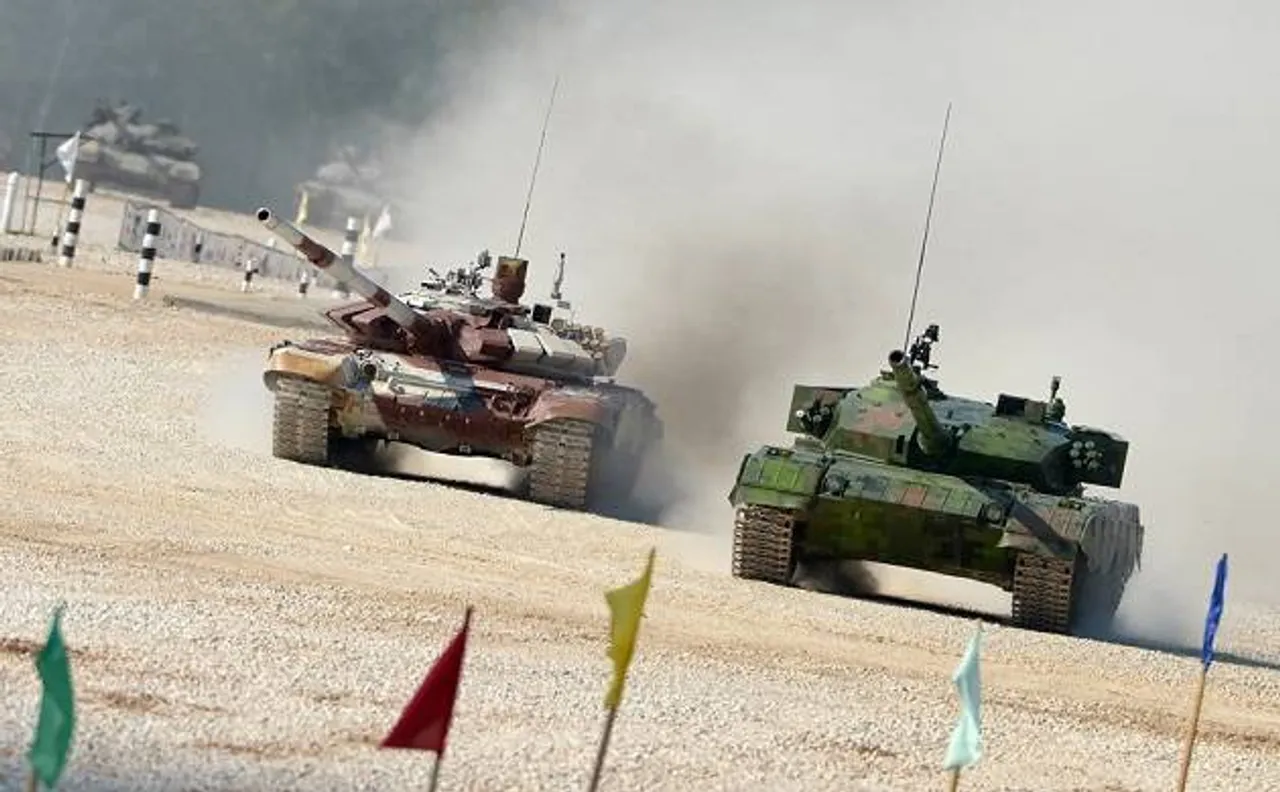 Indian Army knocked out of international drill after main and reserve T-90 main battle tanks develop snags