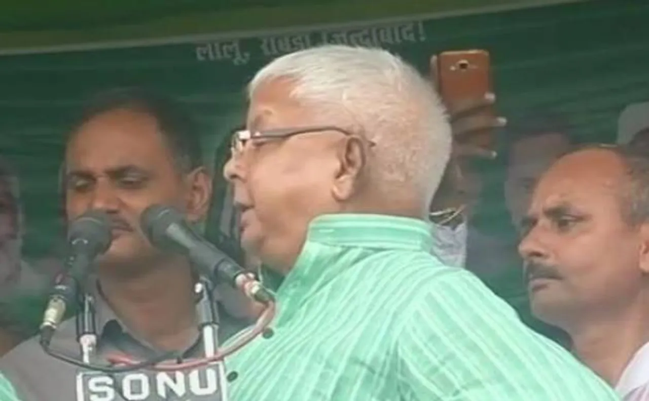 Lalu slams Nitish, says 'will never join hands with BJP like Bihar CM did'