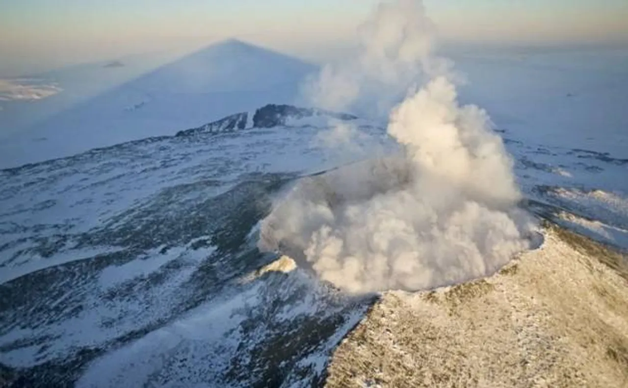Scientists discover hundreds of volcanoes under Antarctica ice sheet