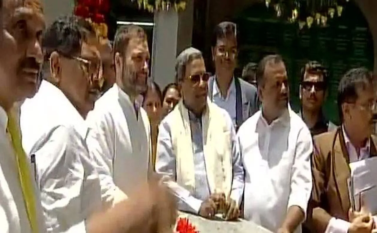 Rahul Gandhi launches 'Indira Canteen' in Bengaluru; now avail breakfast, lunch at Rs. 5 and Rs.10