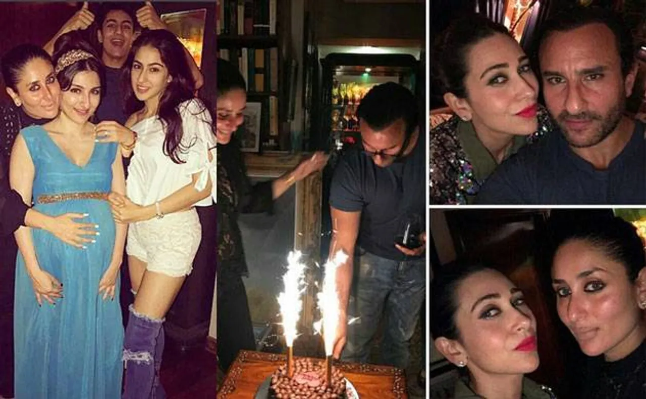 Saif Ali Khan rings his birthday with wife Kareena and family (see pics)
