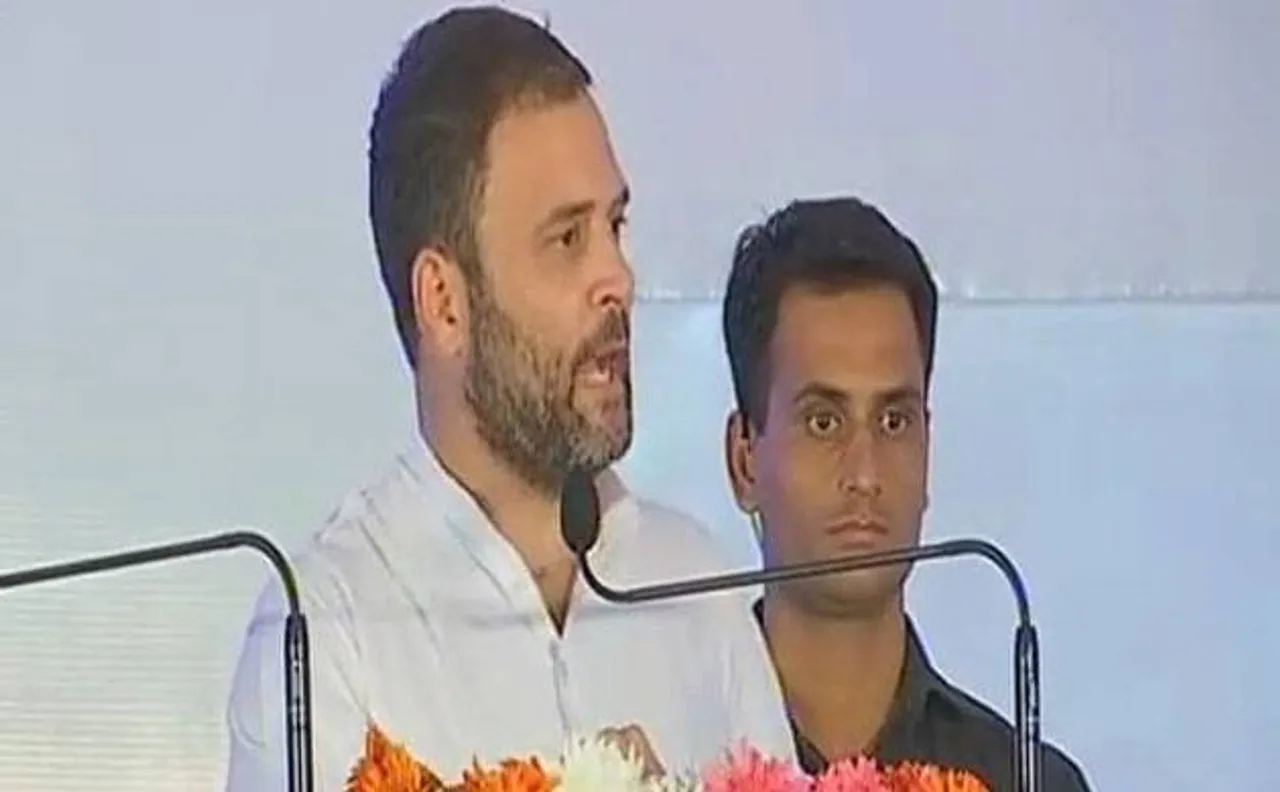Rahul says BJP forced to implement farm loan waiver due to pressure from Congress