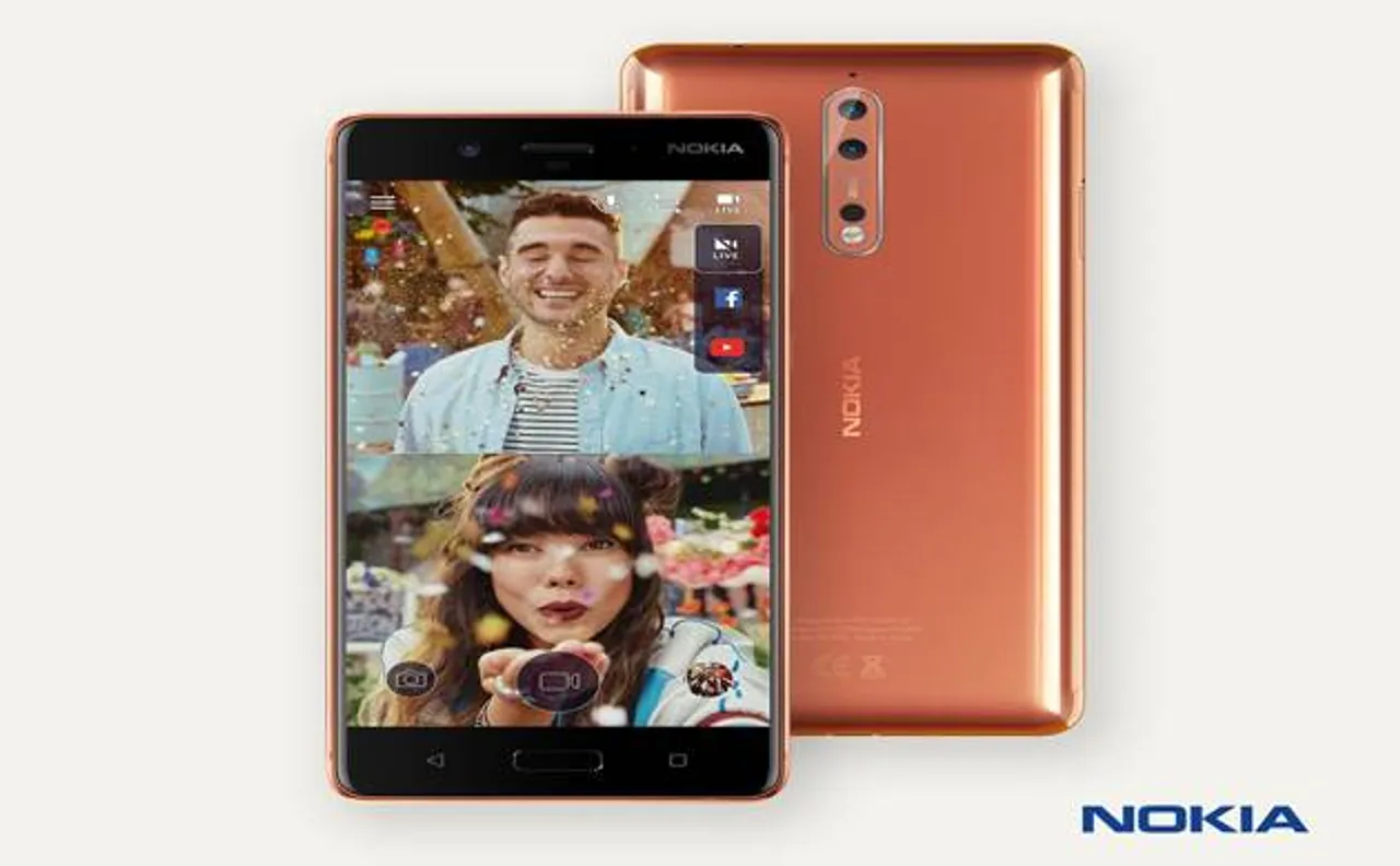 Nokia 8 with dual 13 megapixel rear sensors launched: Know price, specifications; date of India launch