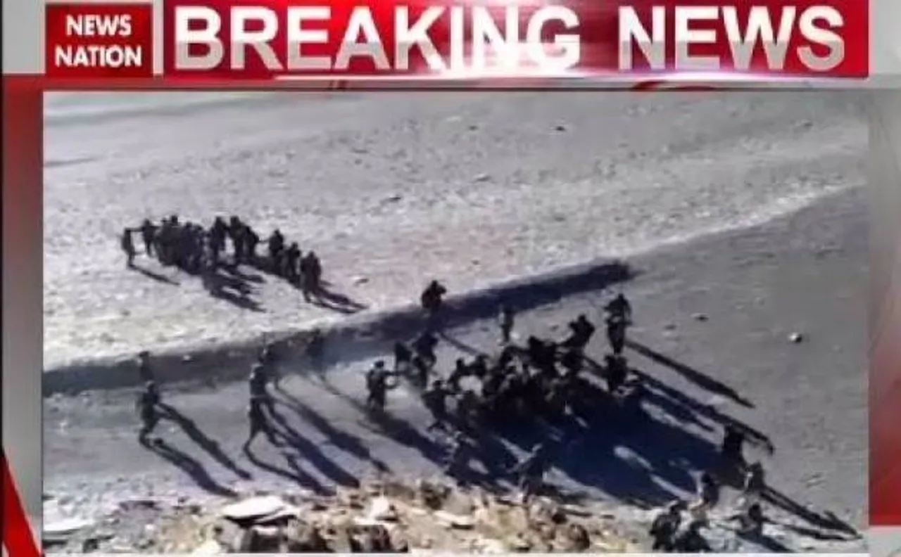 Visuals of Ladakh stone-pelting incident show Chinese intrusion well within Indian territory | Exclusive footage