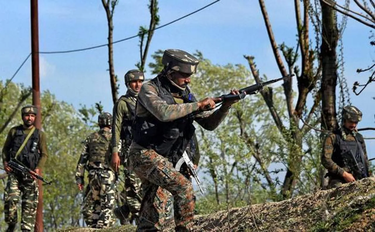 Jammu and Kashmir: Security forces launch search operation to corner terrorists in Pulwama