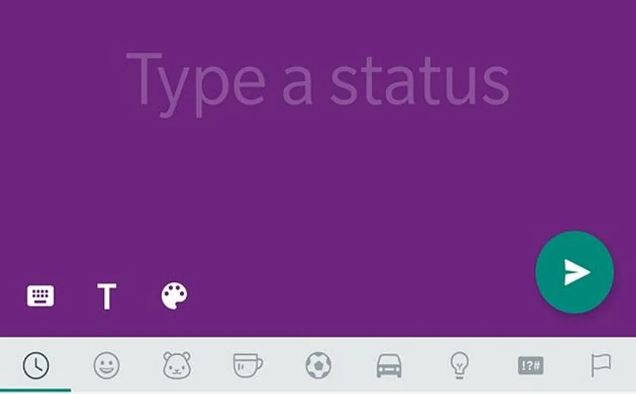 WhatsApp offering coloured text status updates for Android and iPhone users