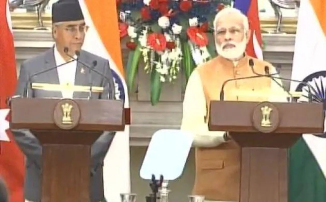 India, Nepal sign 8 pacts, Deuba invites PM Modi for Arun III hydro project inauguration