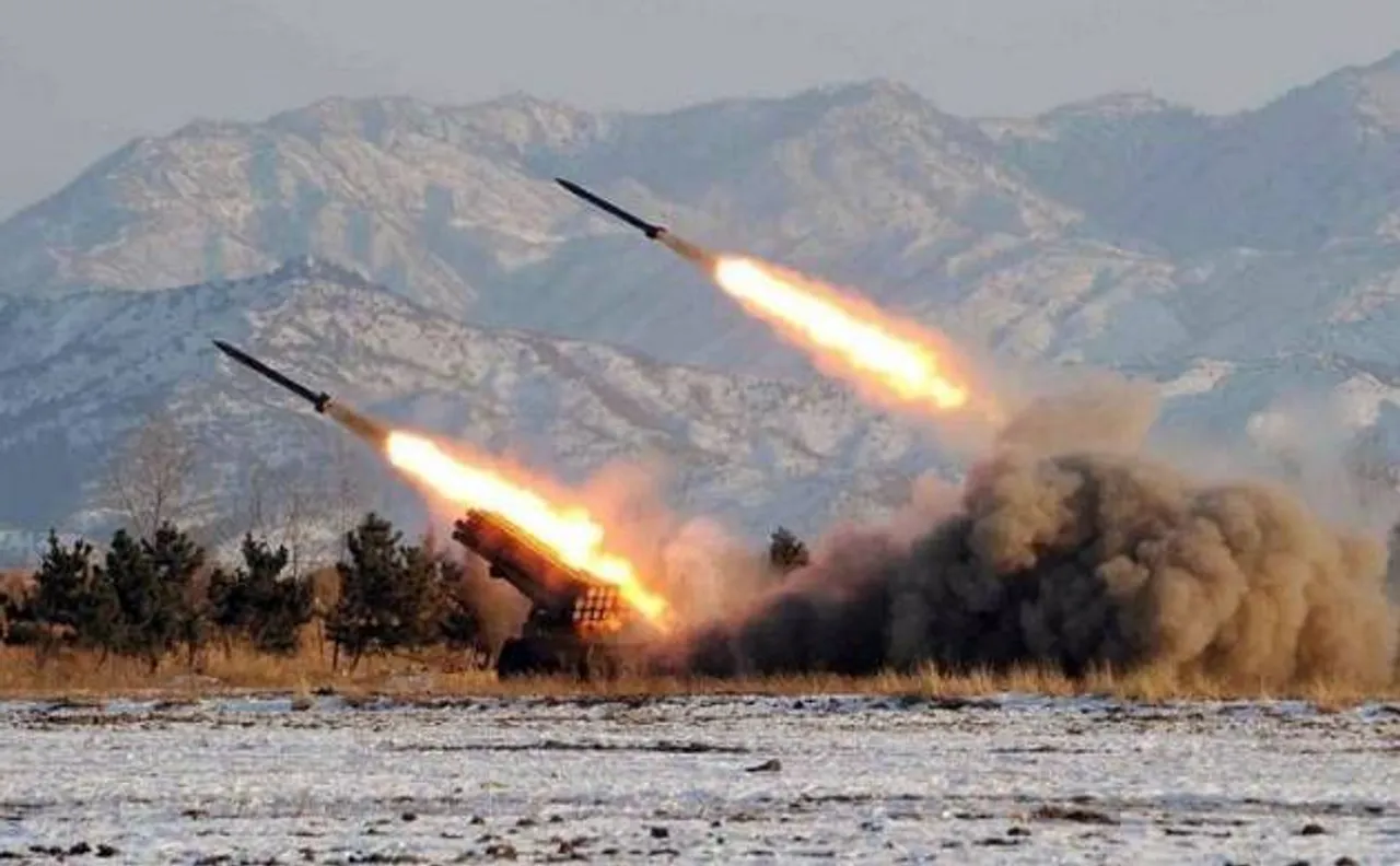  North Korea fires short-range missiles into sea off its east coast as South Korea, US conduct drills