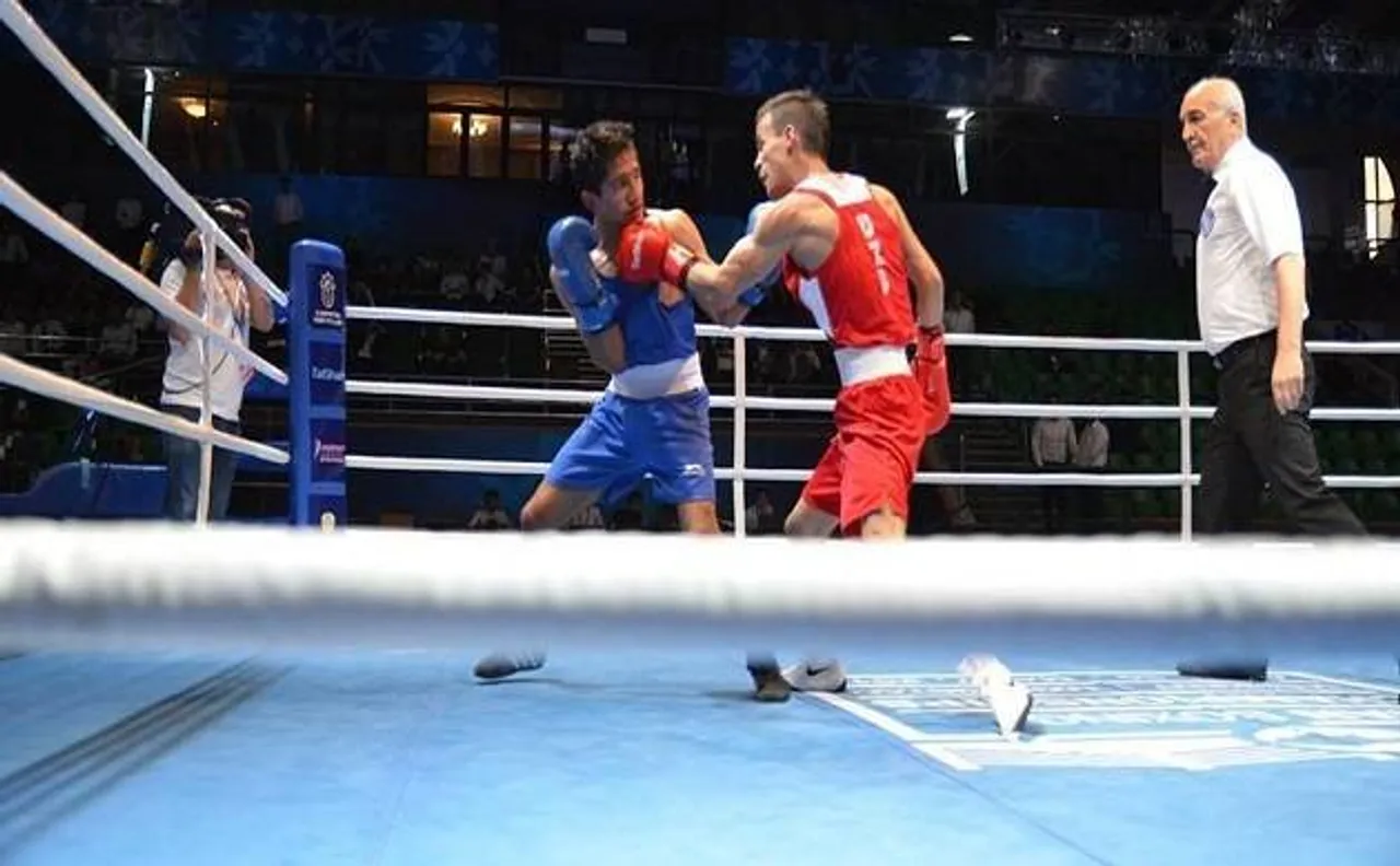 World Boxing Championships: Kavinder Bisht pulls off remarkable win against Mohamed Flissi, seals quarterfinal berth