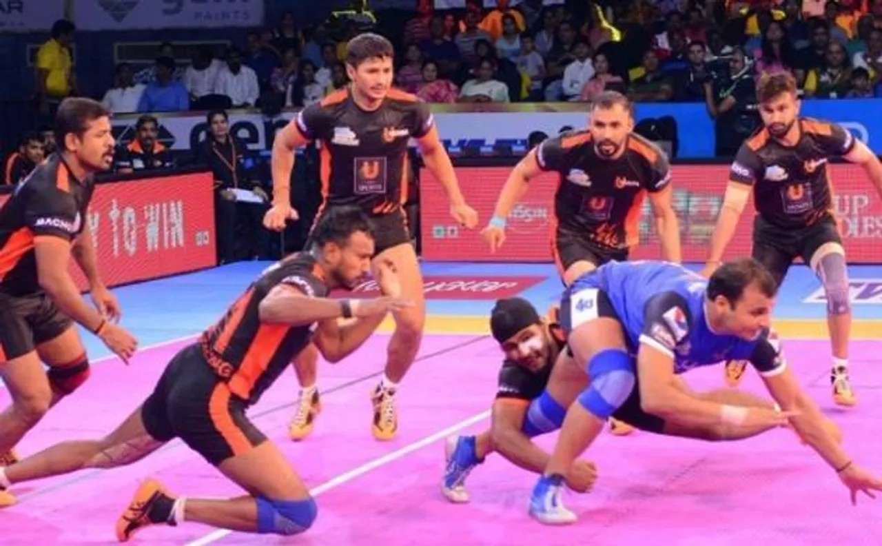 Pro-Kabaddi 2017: U Mumba beat Haryana Steelers by 38-32