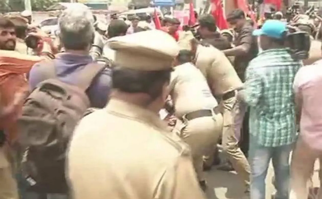 Protests erupt in Tamil Nadu over NEET petitioner S Anitha's suicide, police detain 300 CPM workers