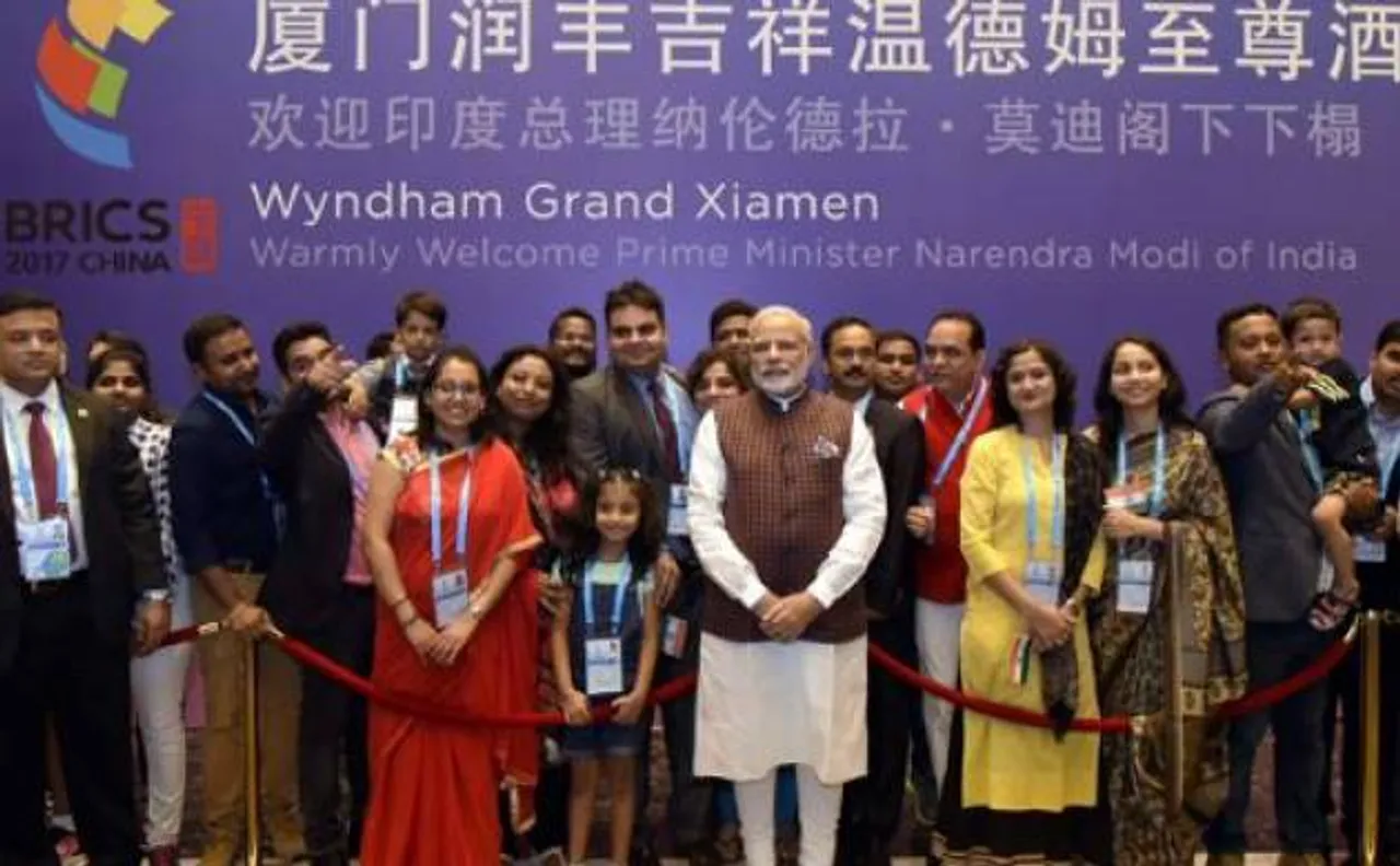PM Modi reaches China to attend BRICS summit